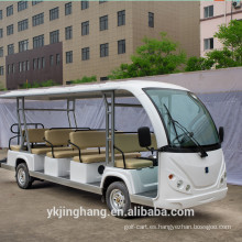 Coche de turismo eléctrico 72v / autobús turístico eléctrico con 8 11 14 asientos para la venta